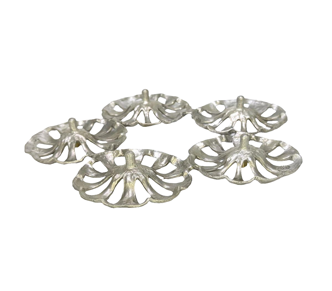 Pumpkin Pewter Trivet Home Decor Inspired by Nature